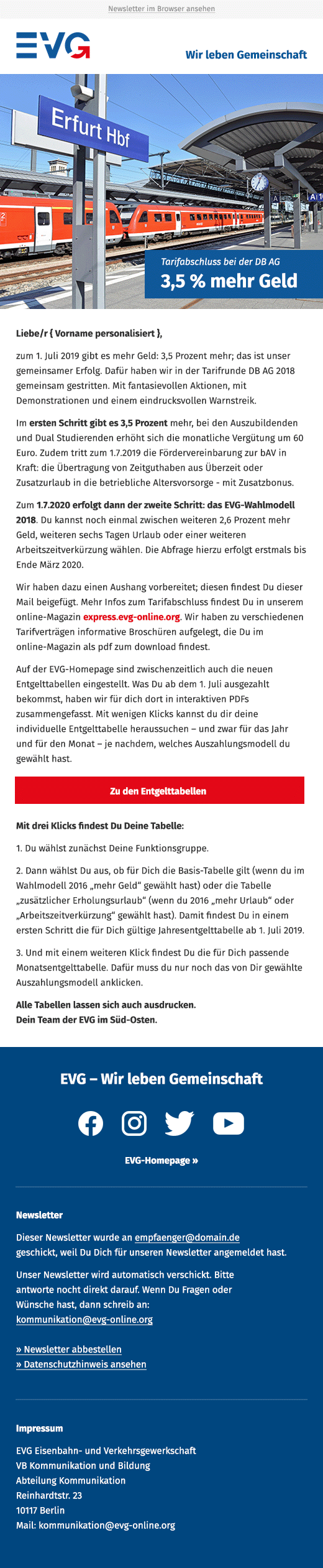 Tarifabschluss